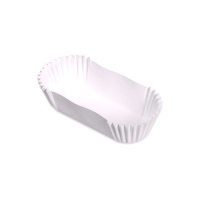 Capsules voor Valenciaanse muffins 8,4 x 3,1 cm - 50 stuks