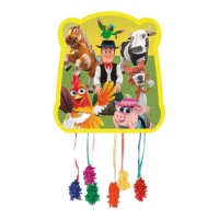 Piñata van de Boerderij van Zenón, 33 x 28 cm
