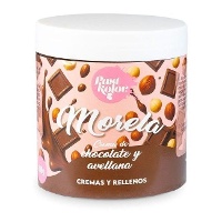 Morela chocolade- en hazelnootcrème 300 gr - Pastkolor