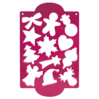 Kerstmultipons 26 x 19,5 cm - Scrapcooking