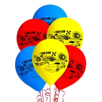 Hot Wheels Latex Ballonnen - 8 stuks