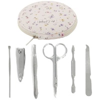 Manicureset van Flores basics rond - 6 delen