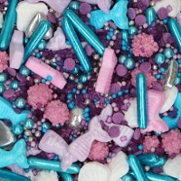 Miracle Mermaid 3D Zeemeermin Sprinkles 70 gr - FunCakes