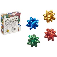 Matte lintstrik voor geschenken 2,3 cm - 100 stuks