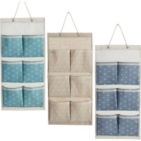 Hangende kastorganizer van 55 x 26 cm Dream - 6 zakken - 1 eenheid