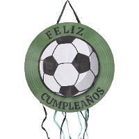 Voetbal-piñata voor verjaardagsfeest - 49 x 40 cm