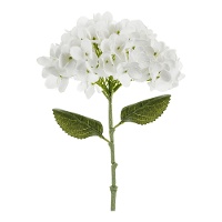Kunstmatige decoratieve bloem Hortensia 35 cm