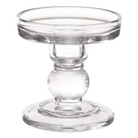 Kristallen kandelaar van 9 cm - Giftdecor