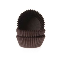 Bruine cupcakevormpjes - House of Marie - 100 stuks