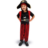 Klassiek boekanier piratenkostuum voor kinderen
