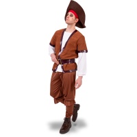 Caribische piratenkostuum voor mannen