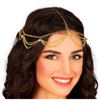 Gouden metalen hoofdband