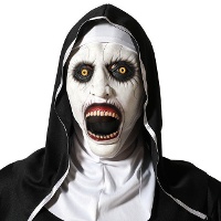 Demonische nonnenmasker