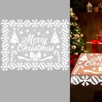 Tafelkleed van 1 x 0,75 m van Merry Christmas