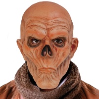 Verbrand gezichtsmasker