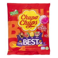Chupa Chups van assorti smaken in zak - 10 stuks