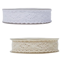 Katoenen kantlint Merletto van 2,5 cm - 8 m