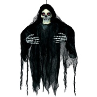Skelethanger met licht, geluid en beweging van 1,20 m