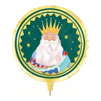Ronde ballon van Koning Melchior 43 cm