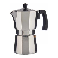 Italiaanse koffiemaker 6 kopjes met handvat - Kinvara