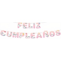 Eenhoornslinger 'Gefeliciteerd' 4 m