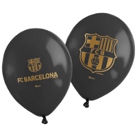 Elegante FC Barcelona-latexballonnen, 30 cm - set van 6
