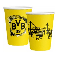 BVB Dortmund Bekers van 500 ml - 6 stuks