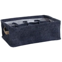 Ondergoed organizer van 32 x 24 x 12 cm canvas stof - 12 vakken