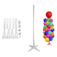 Ballonkolom met driehoekige basis van 1,75 m - 14 stukken - Liragram