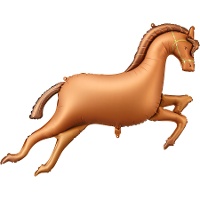 Galopperend paard ballon 1,20 x 0,80 m