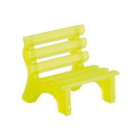 Taarttopper gele bank - Dekora - 50 stuks