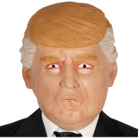 Masker van een kwaadaardige president