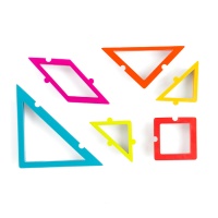 Puzzelstukjes Snijders - Decora - 6 stuks