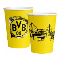 Borussia Dortmund (BVB) 250 ml Bekers - 8 stuks