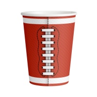 Rugbybal Glazen van 500 ml - 6 stuks