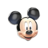 Ballon in de vorm van Mickey's gezicht van 60 cm