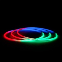 Driekleurige lichtgevende halsbanden - 50 stuks