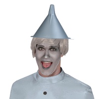 Trechterhoed van blik voor heren