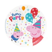 Peppa Pig feestborden van 18 cm - 8 stuks