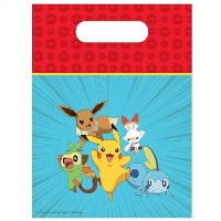 Pokémon zakjes - 6 stuks