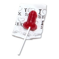 Penisvormige lolly - 1 stuk