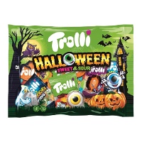 Halloween snoepzakje - individueel verpakt - Trolli Halloween zoet&zuur - 360 gr