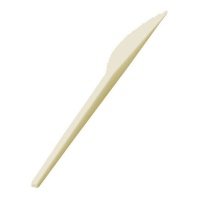 Plastic creme messen van 16,7 cm - 25 stuks