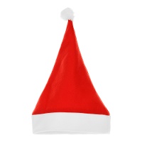 Klassieke witte en rode kerstmuts