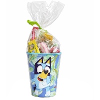 Bluey-beker met snoepjes