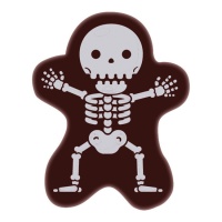 Halloween Skelet Donkere Chocolade Figuren - 72 stuks