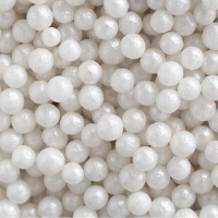 Witte parelsprinkles van 4 mm - Azucren - 900 gr