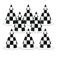 Racehoedjes - 8 stuks