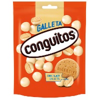 Conguitos van witte chocolade en koekjes van 120 gr