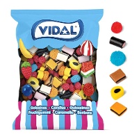 Licorice AllSorts Drop - Vidal - 1 kg
